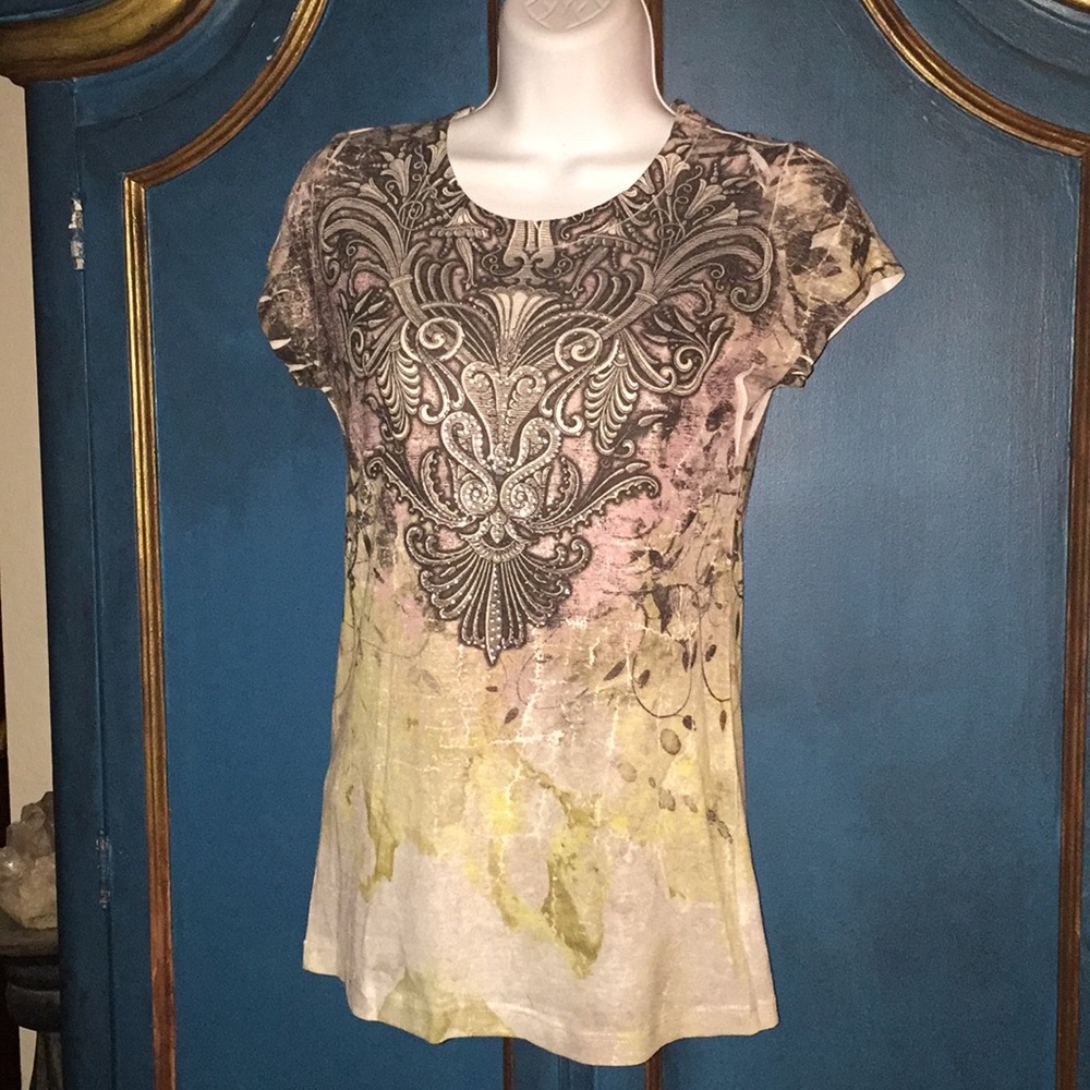 💚Bundle💚 Tee shirt -Tiny rhinestones